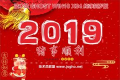 技术员 Ghost Win10 x64 贺岁纯净版201901