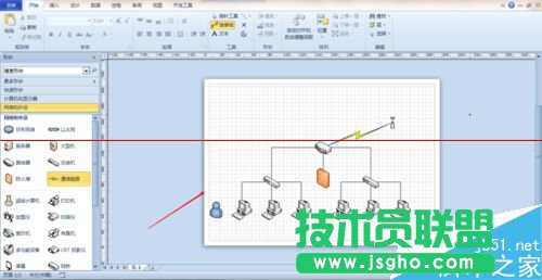 怎么使用visio绘制网络拓扑图