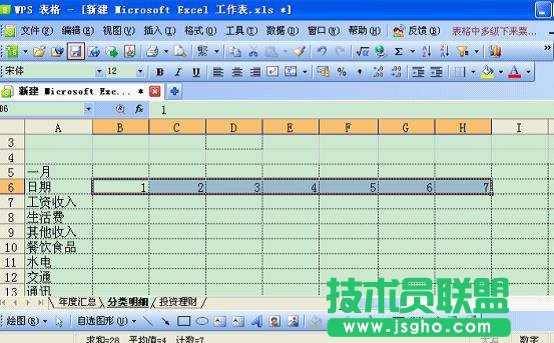 WPS表格技巧：如何打造个性化记账本