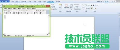 WPS文字怎样编辑公式并显示出来