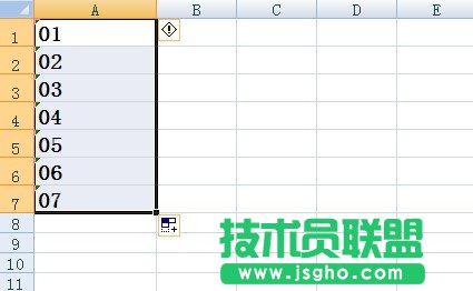Excel怎么在数字前面加0d