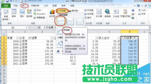 EXCEL折线图要怎么添加数据标记?