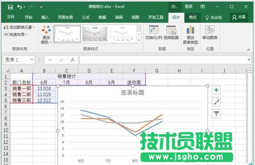 excel2016如何插入折线图