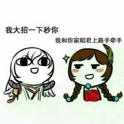 王者荣耀大乔坑人趣味表情包 最怕大乔突然的关心