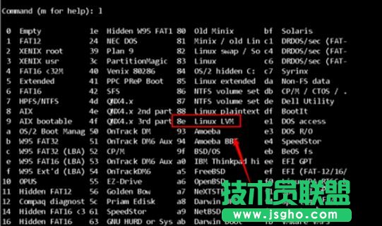 linux如何修改分区id