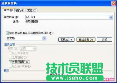 WPS文字用查找批量调整文字格式