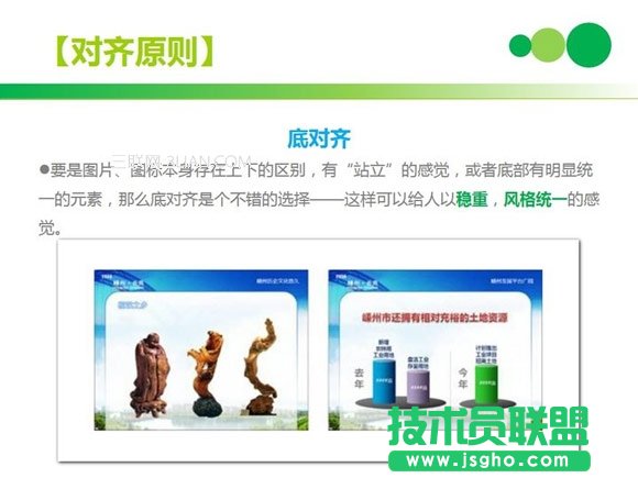 PPT排版技巧：底对齐