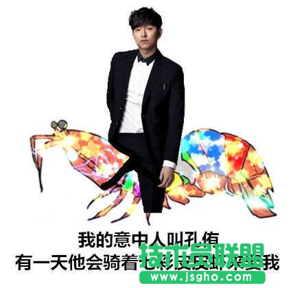 七彩皮皮虾表情包