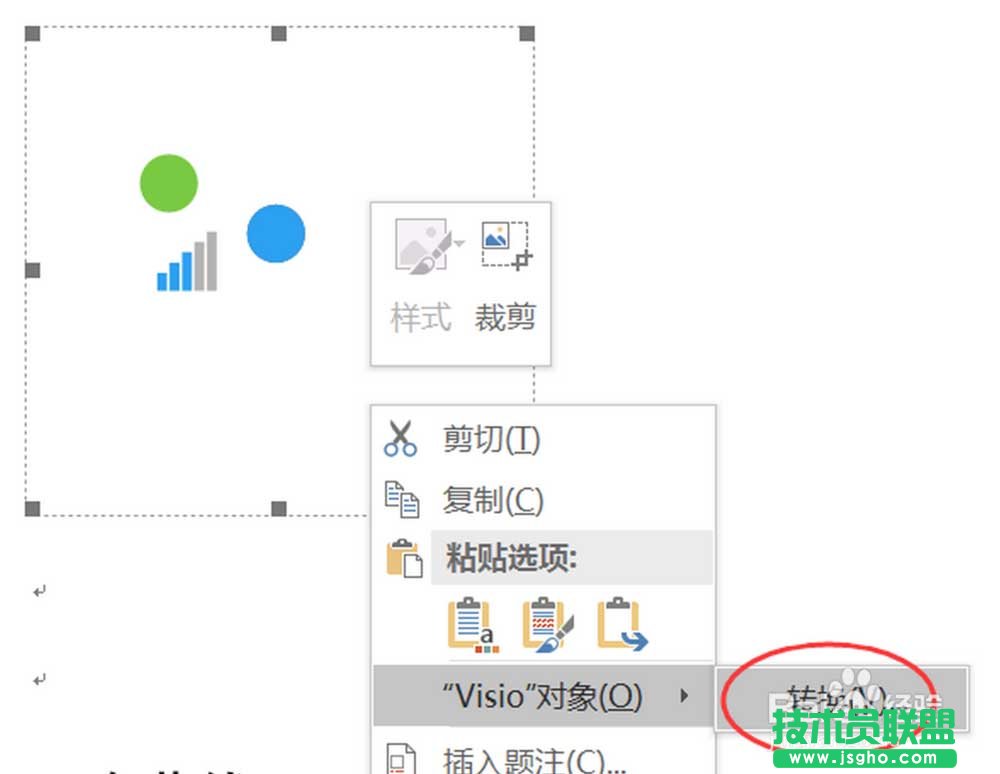 Word2016中visio图像右键不能打开怎么办 三联