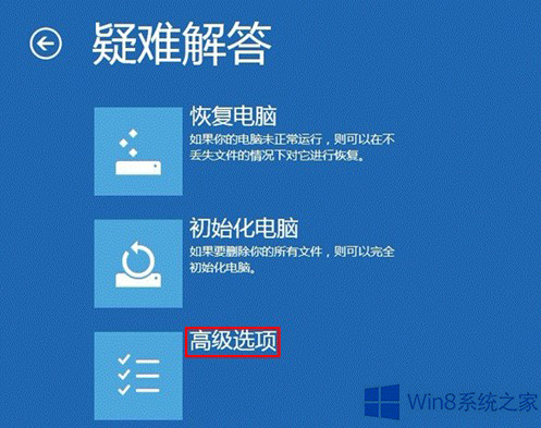 Win8系统怎么使用高级启动？Win8系统使用高级启动项的方法