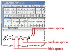 MathType空格键怎么不行？