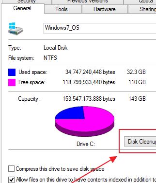 Win10如何删除旧文件Windows.old