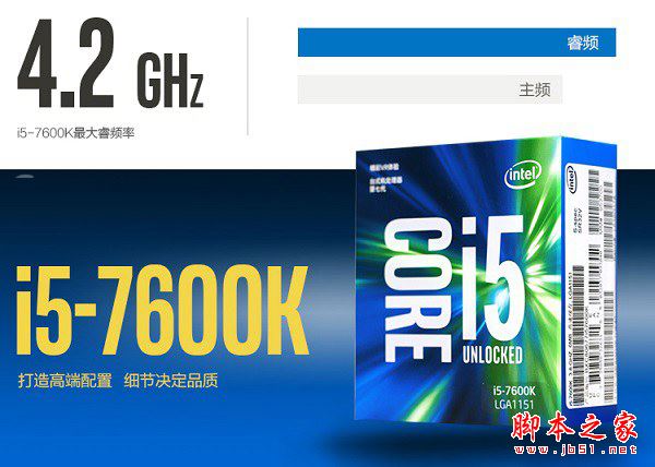 i5-7600K配什么主板和显卡好