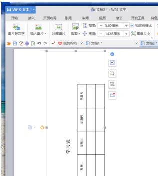 WPS文字怎样把横排设置为竖排显示