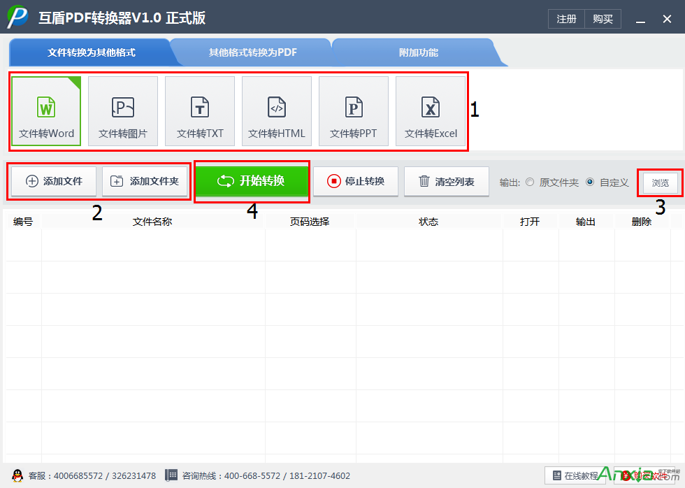 PDF转换器,互盾PDF转换器,PDF转换成Word教程,互盾PDF转换器使用方法
