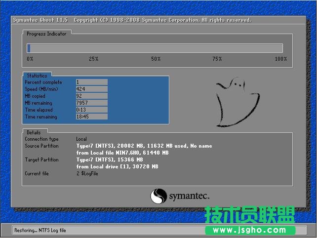 光盘安装技术员联盟Win7旗舰版系统的步骤方法