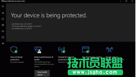 Win10创作者Windows Defender警告图标一直出现怎么回事 三联