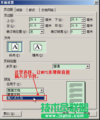 WPS文字用分节符来特殊排版教程