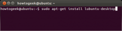 Ubuntu怎么安装轻量级的LXDE桌面