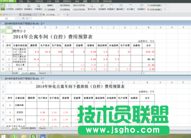 wps表格怎样并排查看电子表