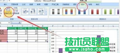 excel如何用图表展示分量和总量