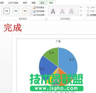 ppt怎么制作饼状图表