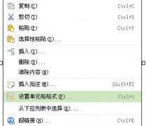 wps表格中怎么设置字体格式