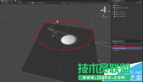unity3d中有什么区别四种光源