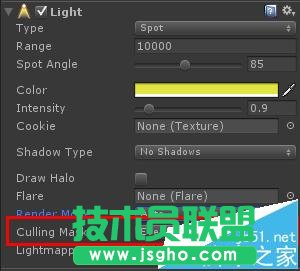 unity3d中有什么区别四种光源