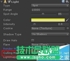 unity3d中有什么区别四种光源
