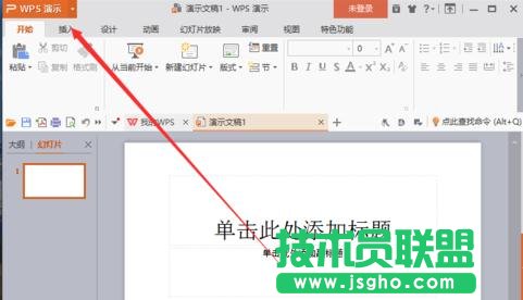 wps演示怎么启用垂直标尺