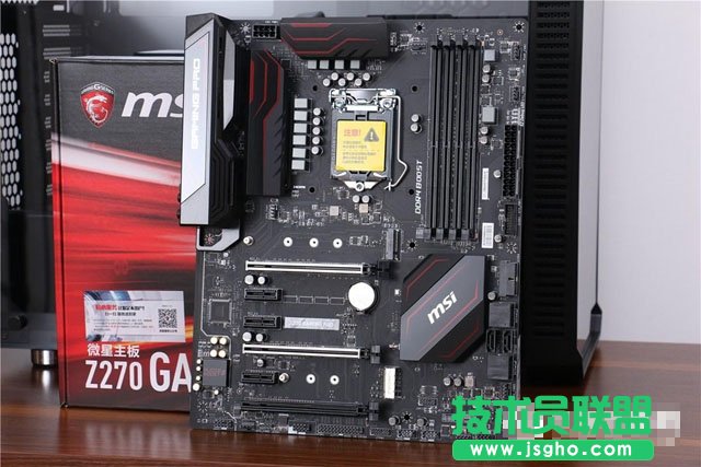 全侧透DIY装机实录 i7-7700K配RX580组装电脑教程