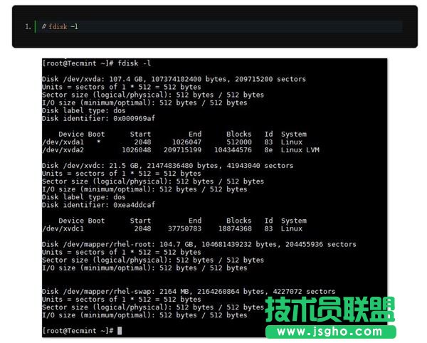 Linux中如何添加一块大于2TB的新磁盘 三联