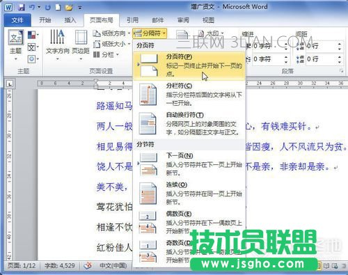 word怎么分页,两种Word分页方法