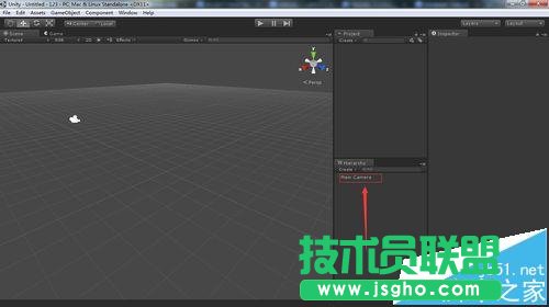 Unity3d如何创建工程与场景
