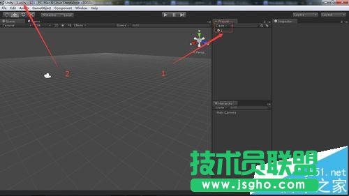 Unity3d如何创建工程与场景