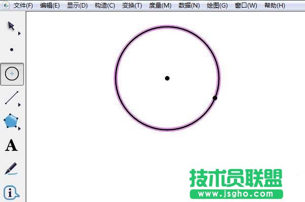 几何画板如何演示圆周角定理动画 三联