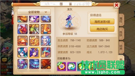 梦幻西游手游龙女