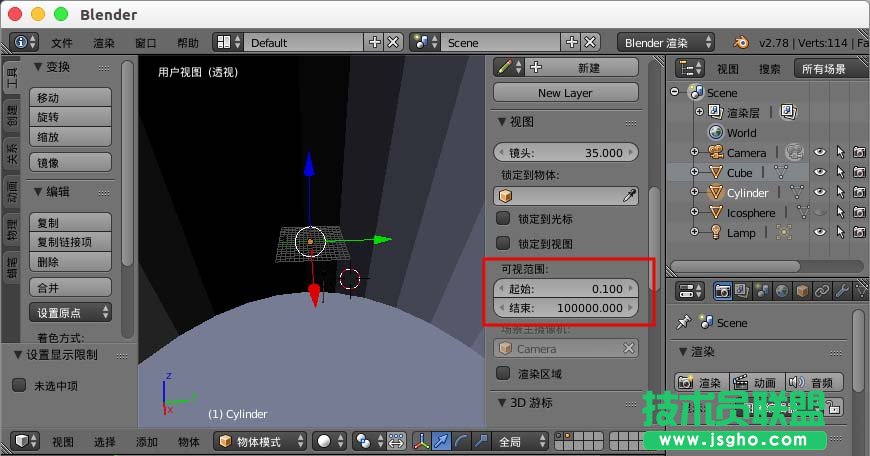 blender模型隐藏不见了如何取消隐藏