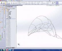 solidworks如何绘制漂亮的海豚