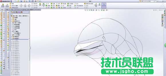 solidworks如何绘制漂亮的海豚