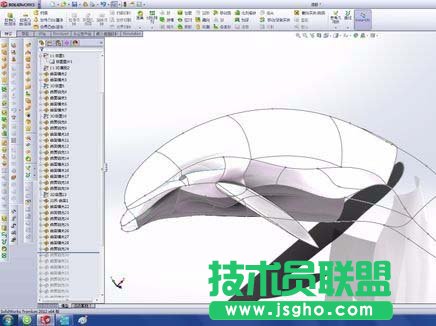 solidworks如何绘制漂亮的海豚