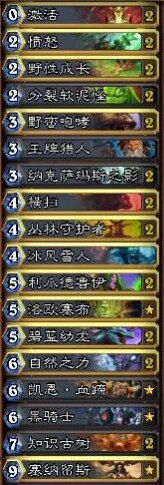 《炉石传说》山鸡咆哮德卡组分享
