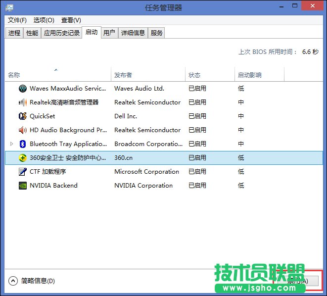 Win8怎么禁止软件开机自动启动？