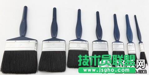 清洁CPU散热风扇工具：毛刷
