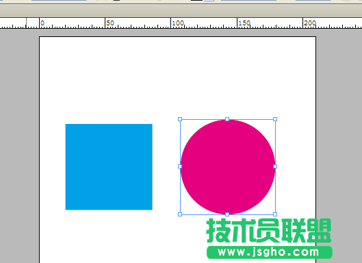 indesign怎么把两个图形变成一个图形