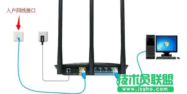 TP-Link WR885N无线路由器怎么安装
