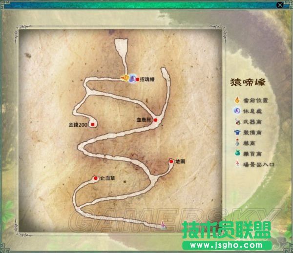 仙剑奇侠传5迷宫地图