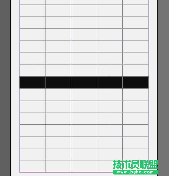indesign中如何创建表格