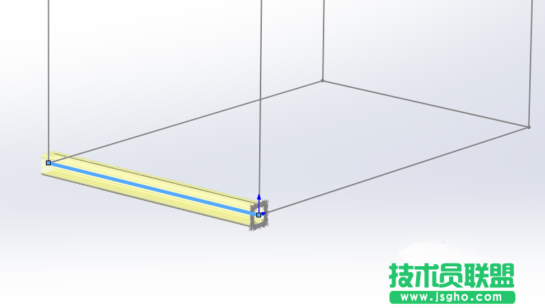 SolidWorks如何画一个钢管框架